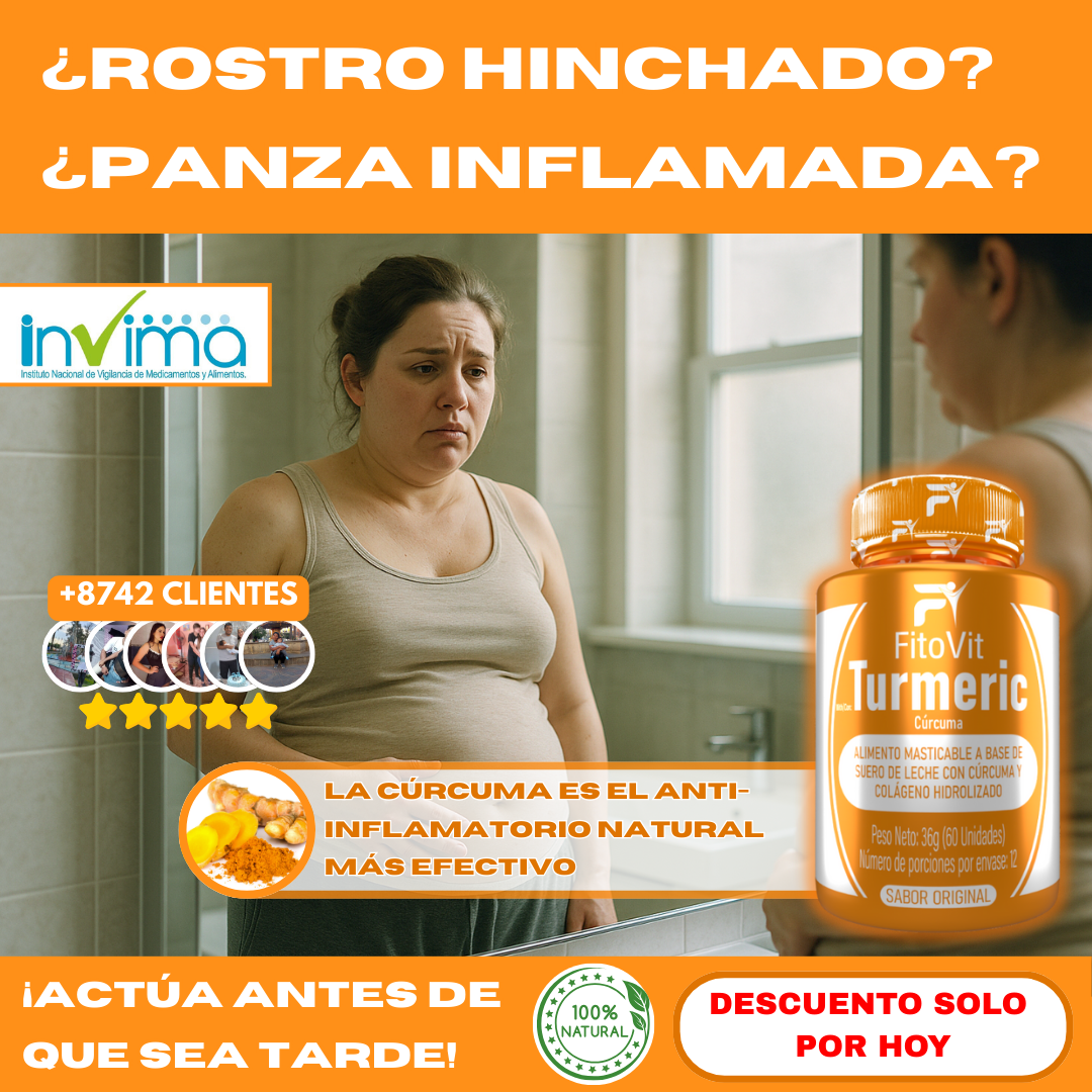 Cúrcuma con Colágeno Hidrolizado en Pastillas Masticables