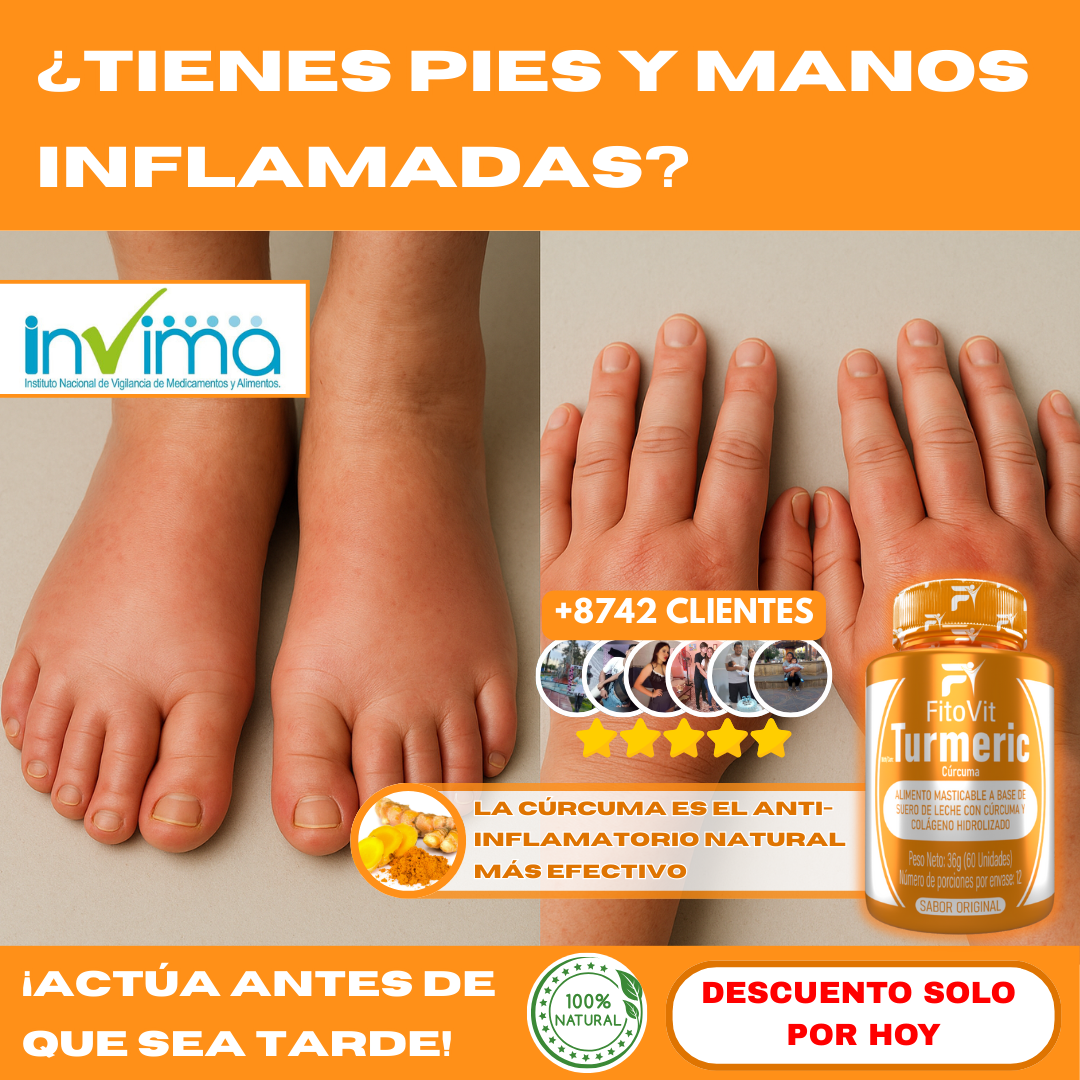 Cúrcuma con Colágeno Hidrolizado en Pastillas Masticables