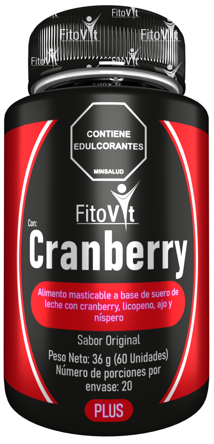 Cranberry - Suplemento Natural para Salud Urinaria y Prostática con Antioxidantes