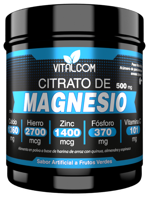 CITRATO DE MAGNESIO 500gr